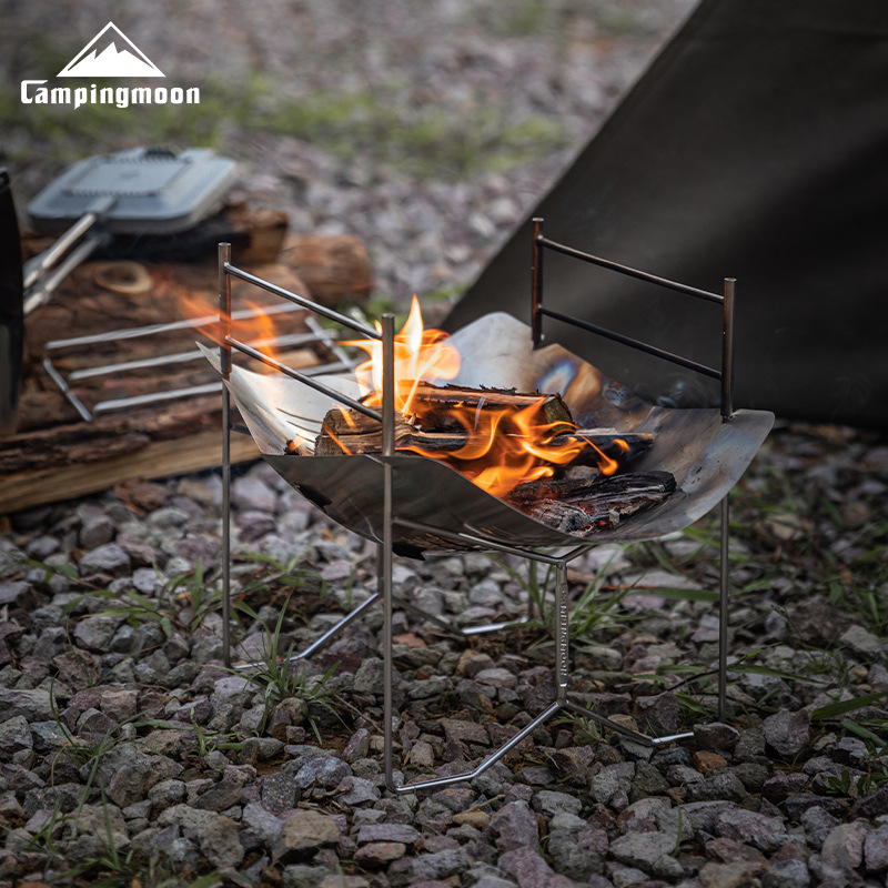 Outdoor Daybed Sofa - A4-Q Outdoor Portable Heating Fire Pit