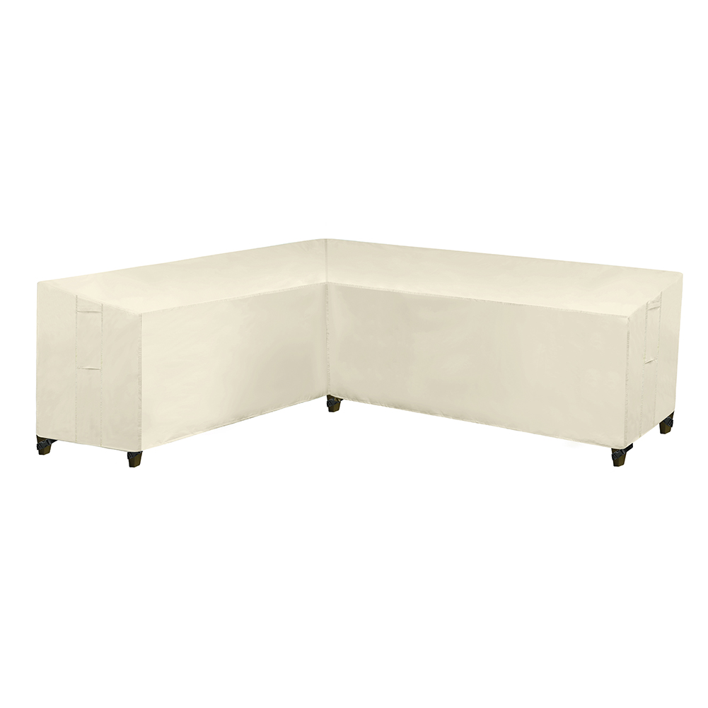 Outdoor Furniture Cover Xl - Beige Outdoor L Shape Corner Sofa
