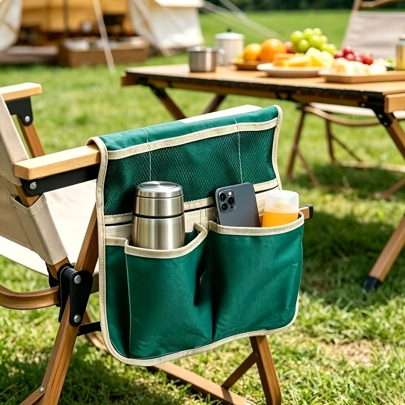 Outdoor Daybed Sofa - 2026Upgrade Camping Chair Organizer,Multi-pocket Hanging Storage