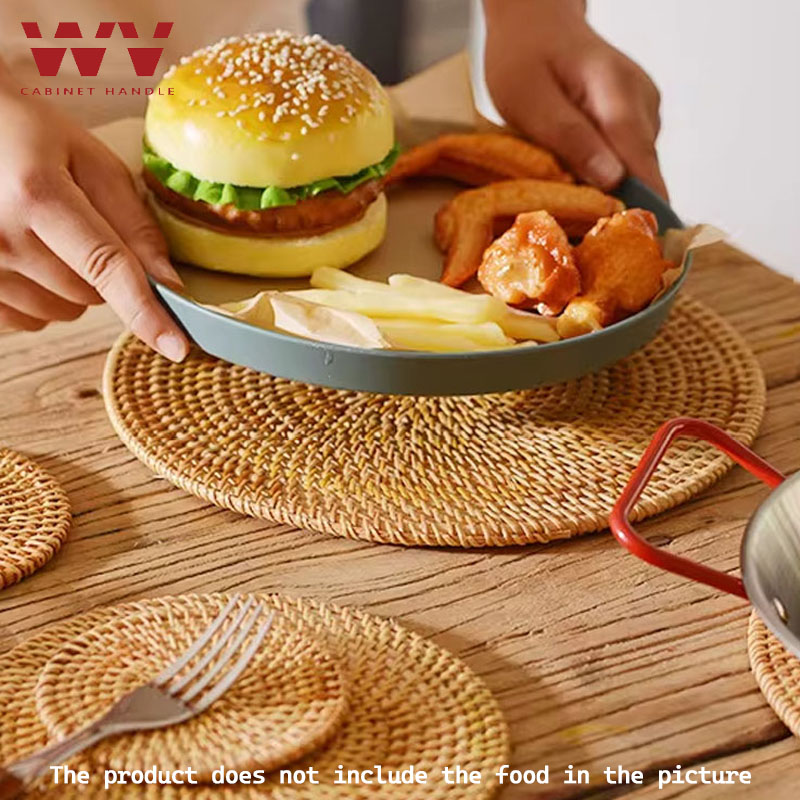 Outdoor Furniture Sale - 10-20cm Pot Mats Handwoven Rattan Placemats