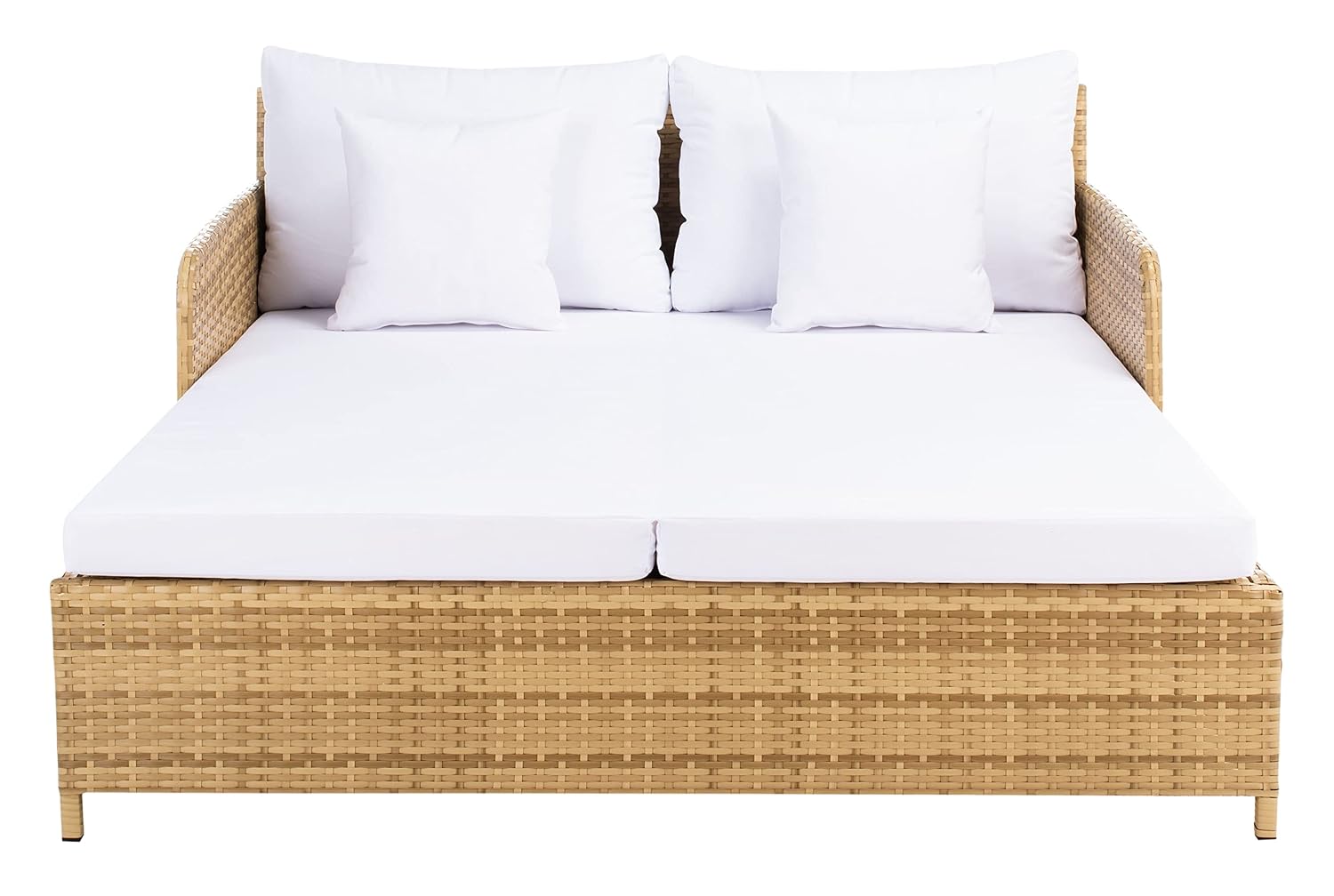 Outdoor Daybed Sofa - Outdoor Cadeo Daybed Natural & White