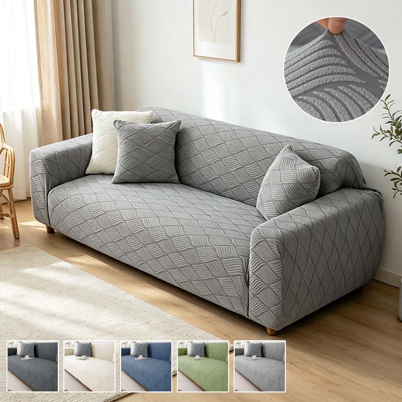 Solid Color Elastic Sofa Cover - Outdoor Furniture Cover Xl 评论和价格
