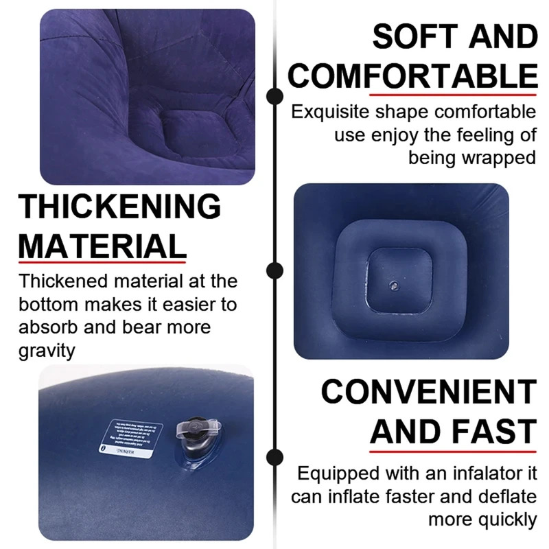 Large Lazy Inflatable Sofa Cha - Outdoor Furniture Near Me 评论和价格