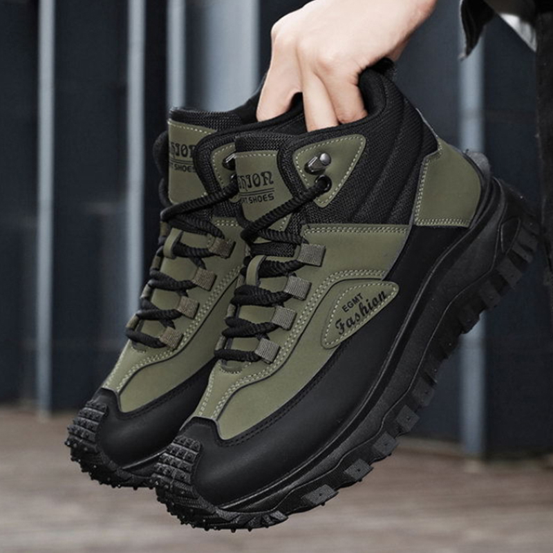 Men'S Black And White Mid Top  - Outdoor Rug Waterproof 评论和价格