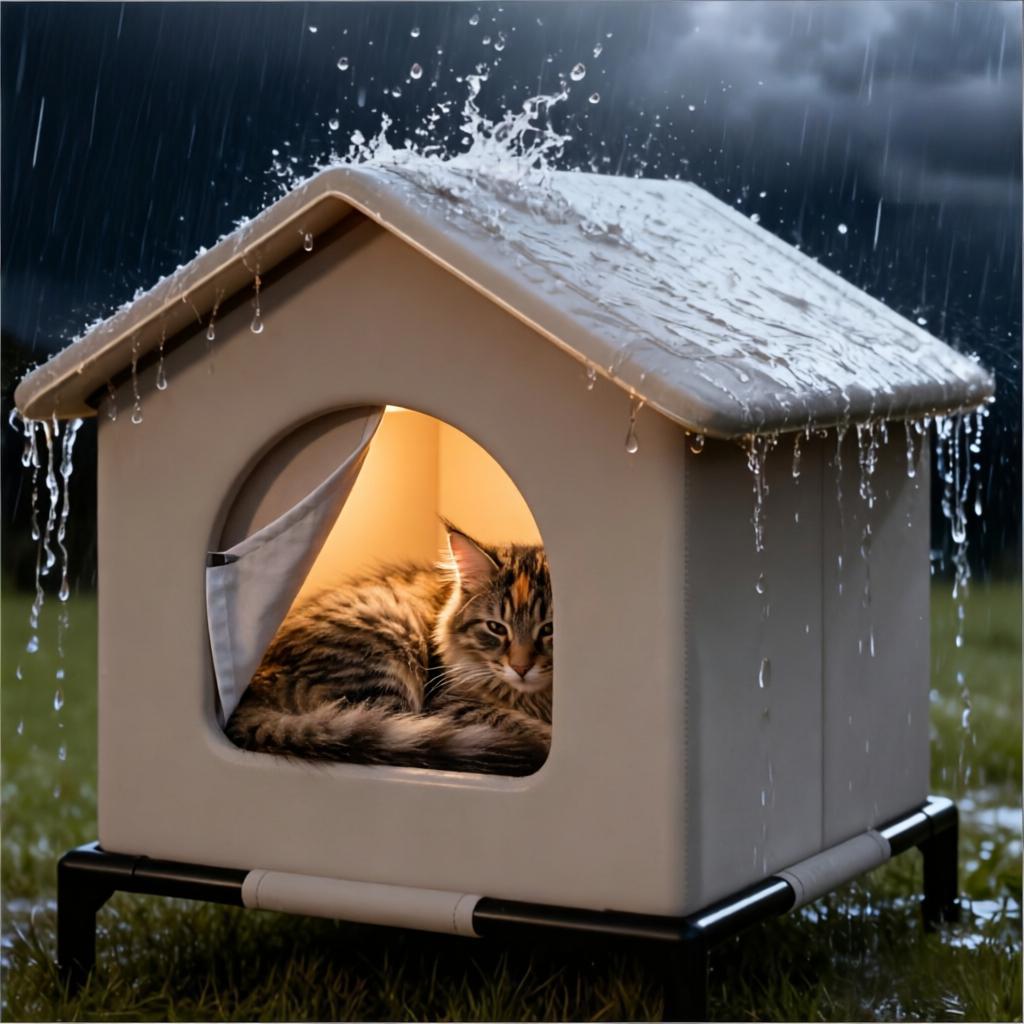 Stray Cat Houses with Mat Wate - Outdoor Rug Waterproof 评论和价格