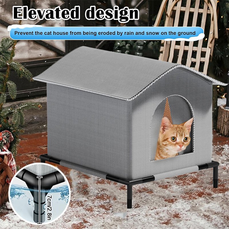 Stray Cat Houses with Mat Wate - Outdoor Rug Waterproof 评论和价格