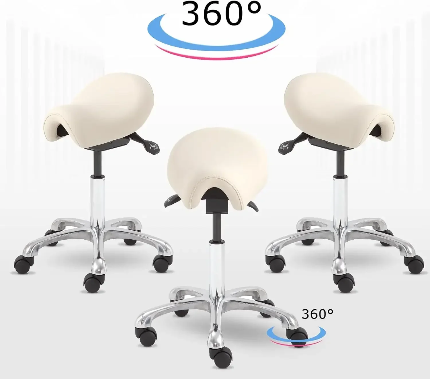 Saddle Chair - Adjustable Sadd - Outdoor Furniture Glides 评论和价格