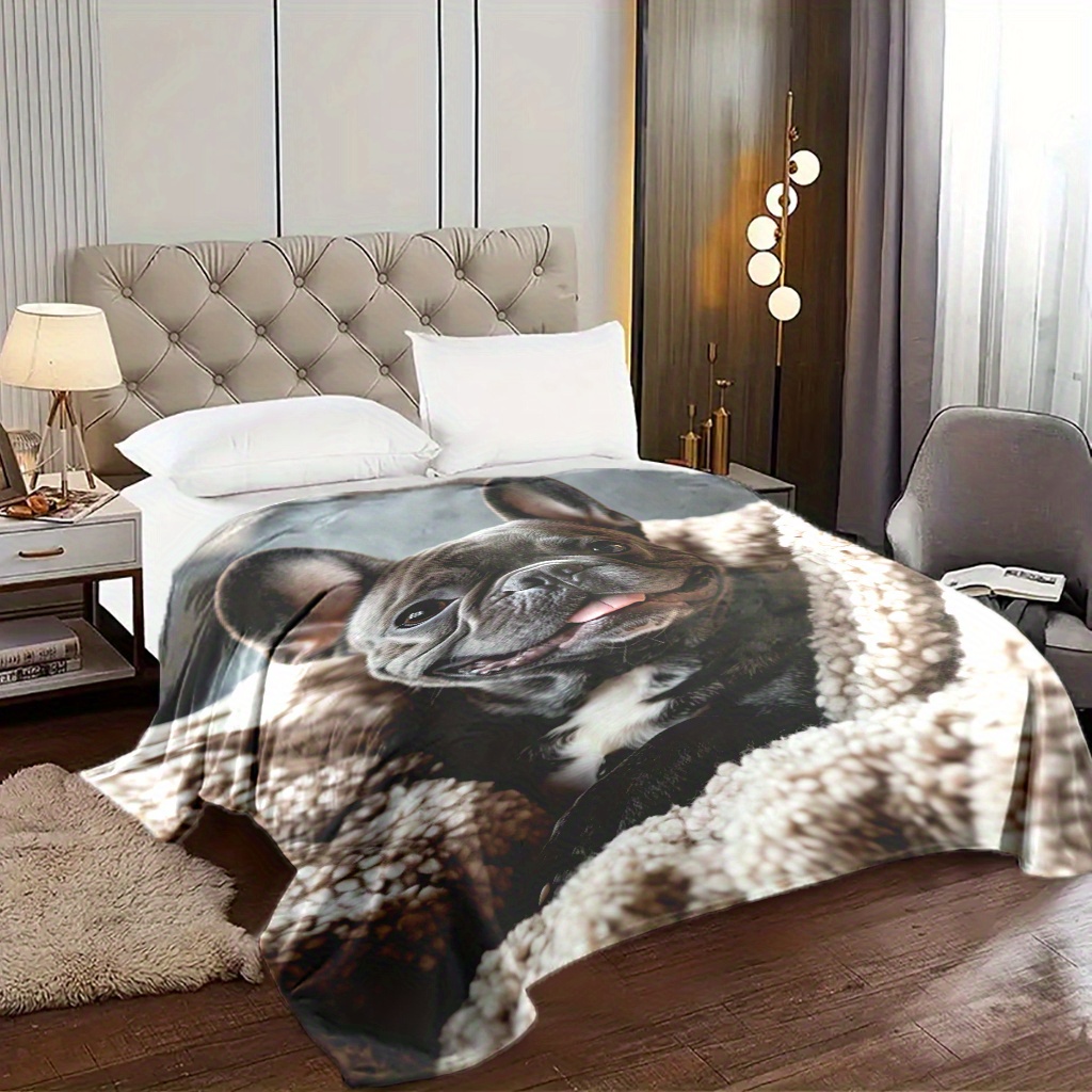 Cute French Bulldog Print Thro - Outdoor Daybed Sofa 评论和价格