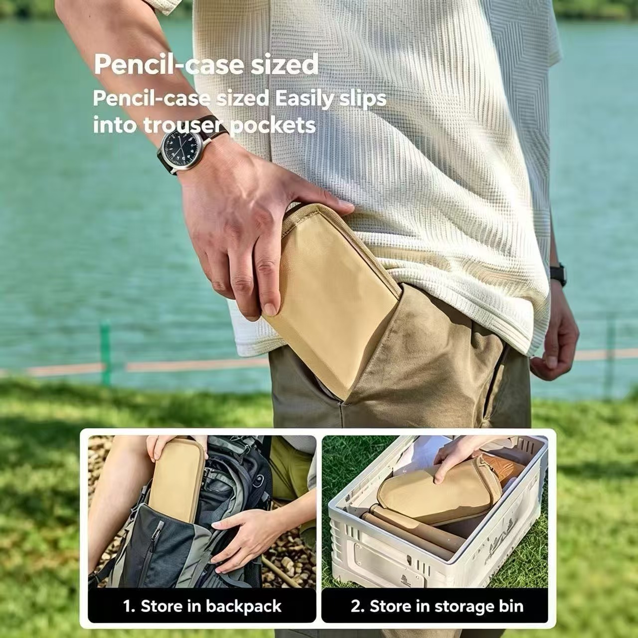 Magza Portable Folding Stool U - Outdoor Furniture Cheap 评论和价格