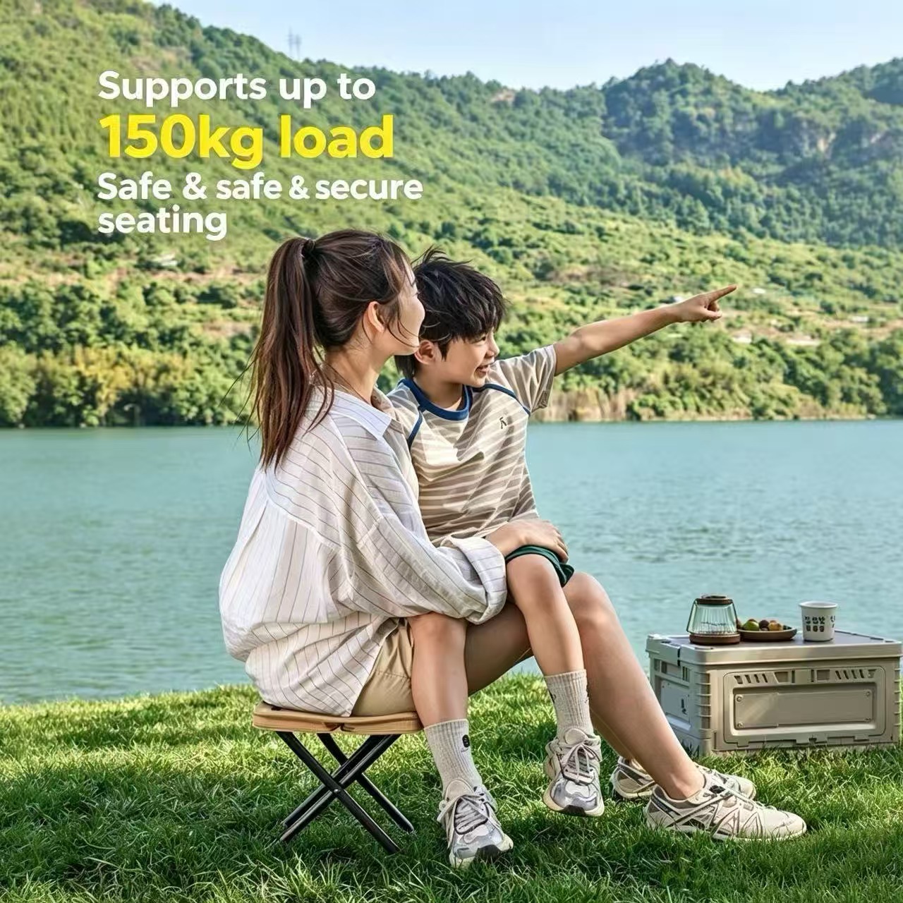 Magza Portable Folding Stool U - Outdoor Furniture Cheap 评论和价格
