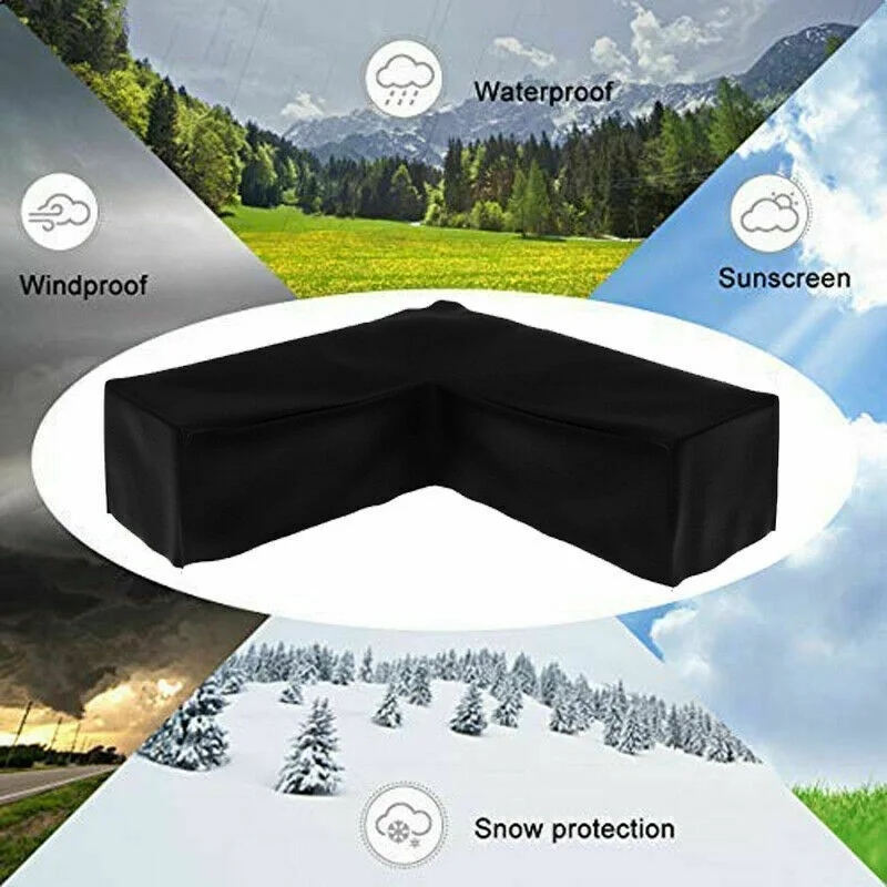 Outdoor L-shaped Outdoor Sofa  - Outdoor Furniture Cover Xl 评论和价格