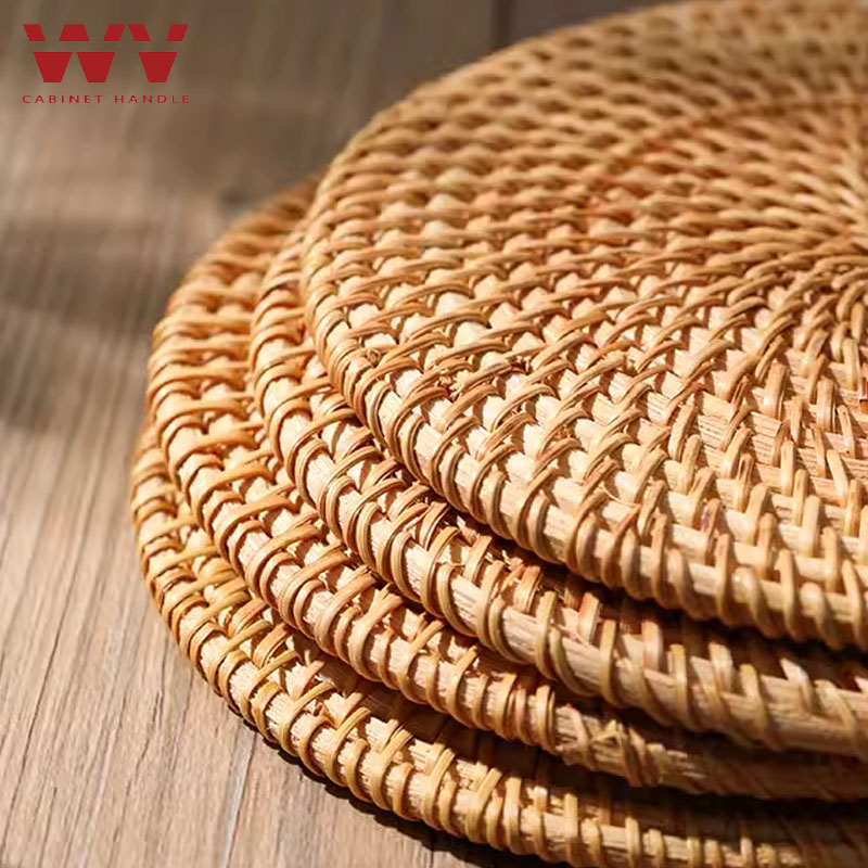 10-20cm Pot Mats Handwoven Rat - Outdoor Furniture Sale 评论和价格