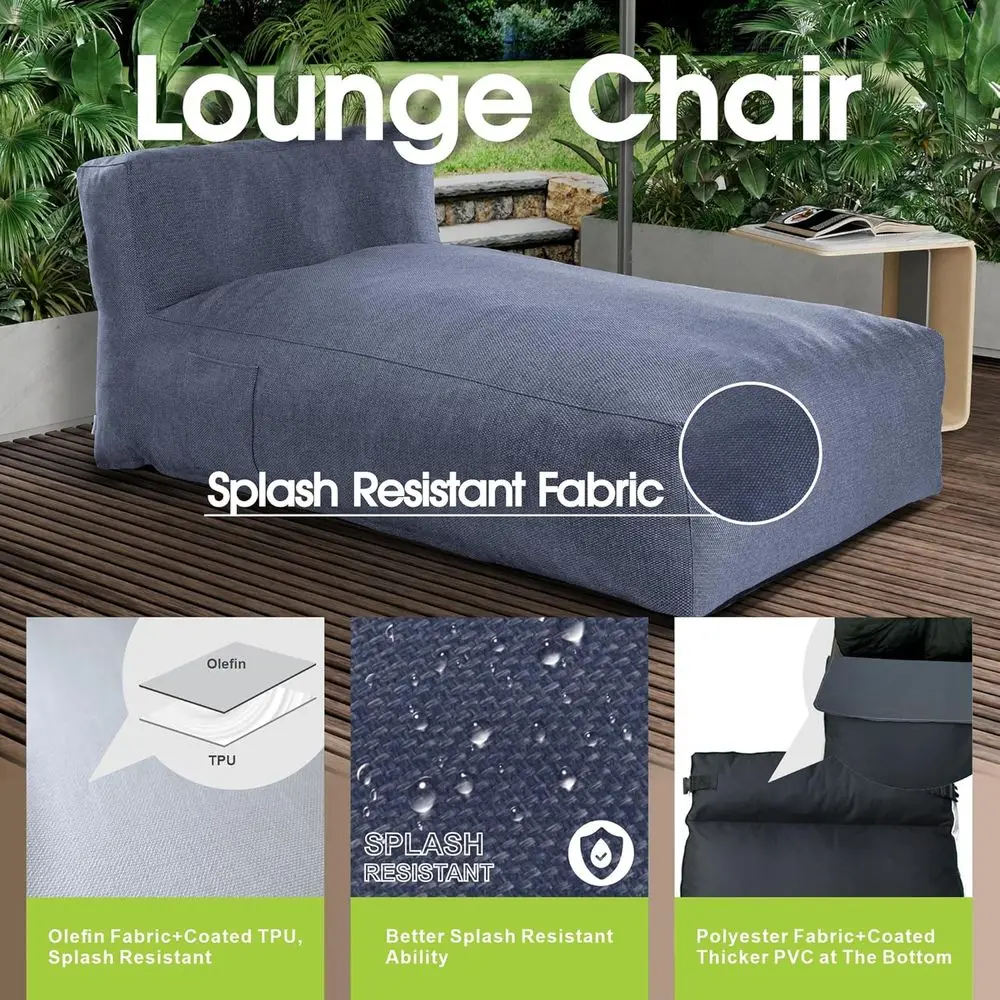 Water-Resistant Outdoor Bean B - Outdoor Daybed Sofa 评论和价格