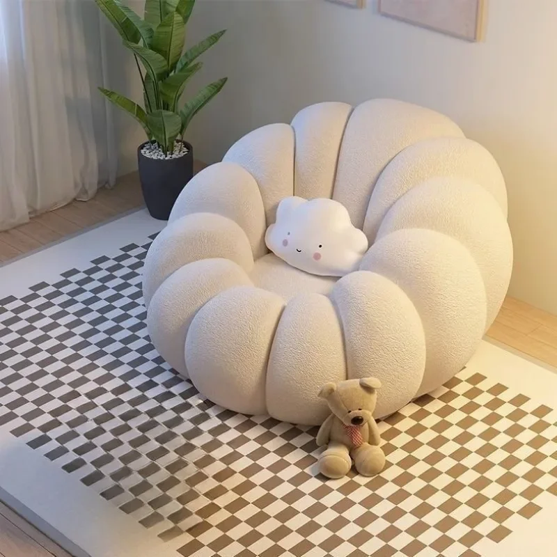 Creative Pumpkin Shape Single  - Outdoor Daybed Sofa 评论和价格