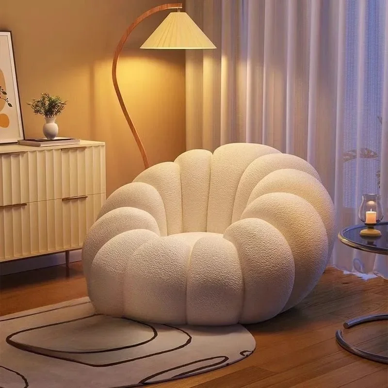 Creative Pumpkin Shape Single  - Outdoor Daybed Sofa 评论和价格